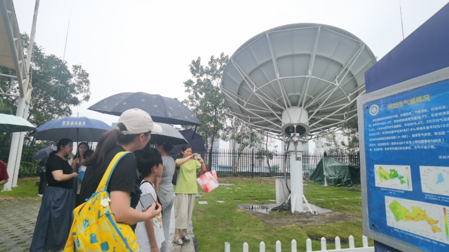 会员日活动 | 参访深圳气象局