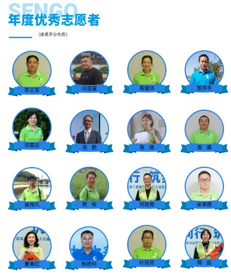 公示 | 2024 年度优秀志愿者名单公示公告